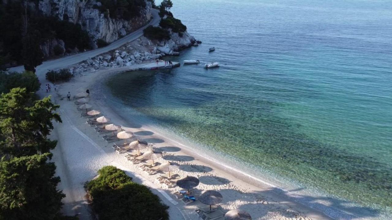 Limnonari Beach Rooms Skopelos Town Exterior photo